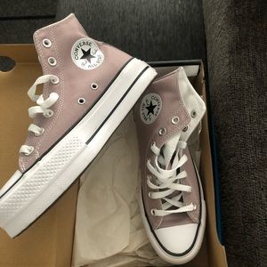Hi Lift Converse in Amethyst Gray